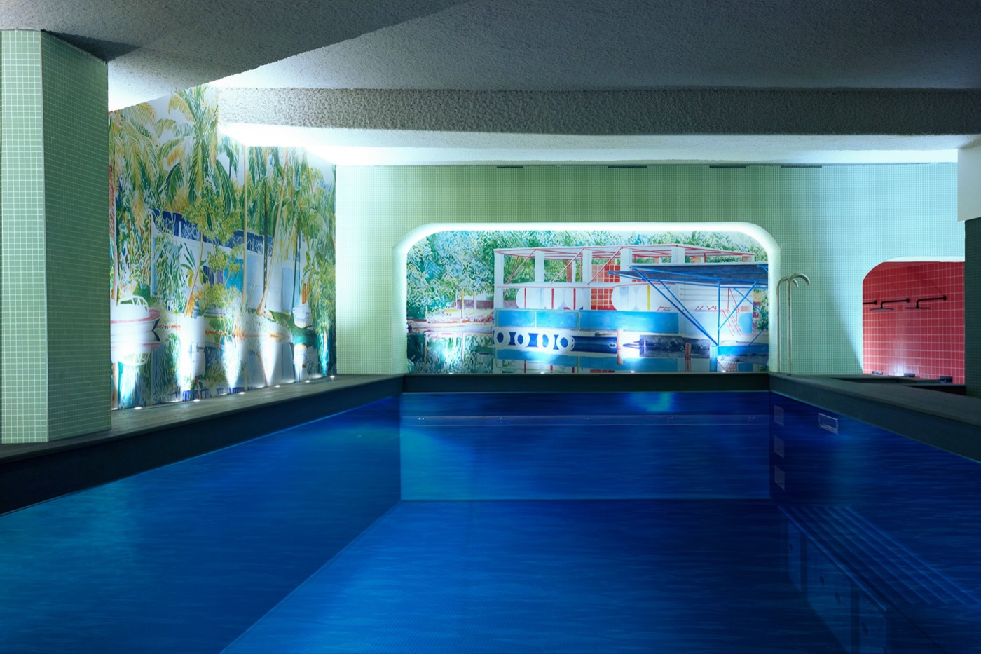 Marion Charlet, Pampa — piscine Drawing House Paris 14e, art contemporain